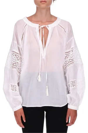 ERMANNO SCERVINO Mujer, Blusas y Camisas, Blanco, Talla: S