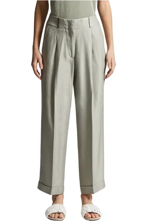 PESERICO SIGN Mujer, Pantalones, Verde, Talla: 2XS