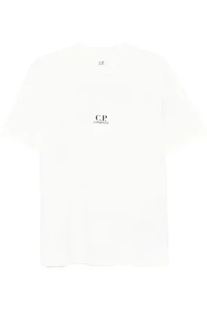 C.P. Company Hombre, Camisetas, Blanco, Talla: L