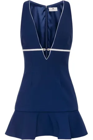 Elisabetta Franchi Mujer, Vestidos, Azul, Talla: XS