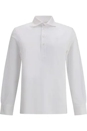 Brunello Cucinelli Hombre, Camisetas, Blanco, Talla: L