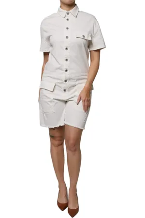 Please Mujer, Vestidos, Blanco, Talla: S