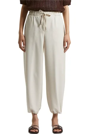 PESERICO SIGN Mujer, Pantalones, Blanco, Talla: 3XS