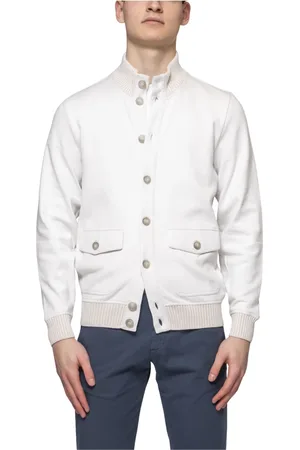 FAY Hombre, Chaquetas, Blanco, Talla: 2XL