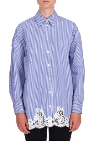 ERMANNO SCERVINO Mujer, Blusas y Camisas, Azul, Talla: S