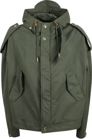 Alexander McQueen Hombre, Chaquetas, Verde, Talla: S