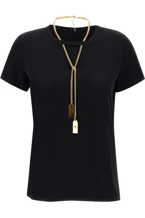 Elisabetta Franchi Mujer, Camisetas, Negro, Talla: XL