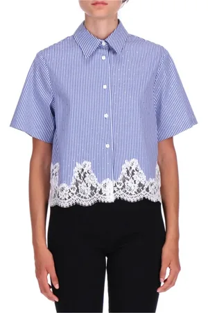 ERMANNO SCERVINO Mujer, Blusas y Camisas, Azul, Talla: S