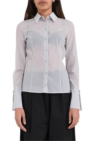 Patrizia Pepe Mujer, Blusas y Camisas, Gris, Talla: XS