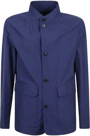 Ermenegildo Zegna Hombre, Abrigos, Azul, Talla: M
