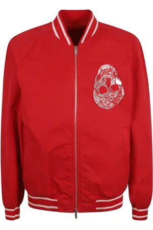 Alexander McQueen Hombre, Chaquetas, Rojo, Talla: M