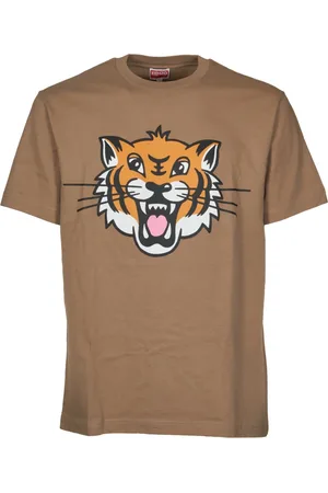 Kenzo Hombre, Camisetas, Marrón, Talla: M