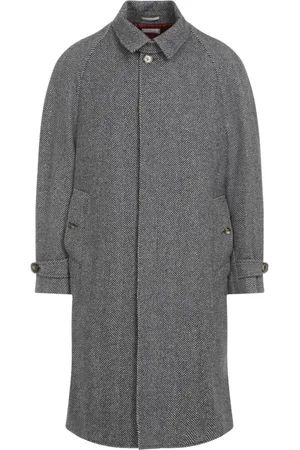 Brunello Cucinelli Hombre, Abrigos, Gris, Talla: L