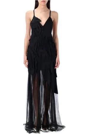 Alberta Ferretti Mujer, Vestidos, Negro, Talla: S