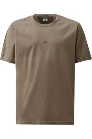 C.P. Company Hombre, Camisetas, Gris, Talla: XL