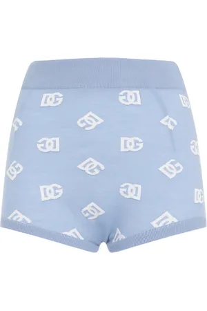 Dolce & Gabbana Mujer, Pantalones cortos, Azul, Talla: S