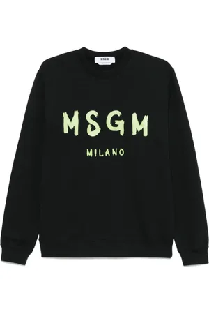 Msgm Hombre, Sudaderas, Negro, Talla: L