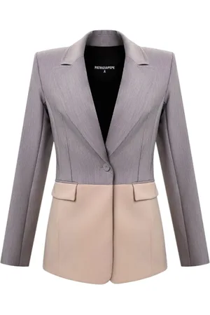 Patrizia Pepe Mujer, Chaquetas, Gris, Talla: L