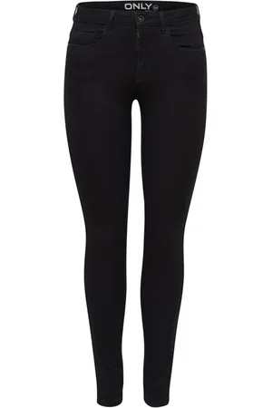 ONLY Mujer, Vaqueros, Negro, Talla: XL L32