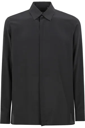 LANEUS Hombre, Camisas, Negro, Talla: 3XL