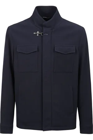 FAY Hombre, Chaquetas, Azul, Talla: L