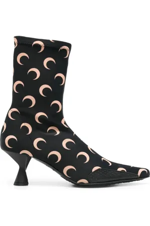 Marine Serre Mujer, Zapatos, Negro, Talla: 40 EU