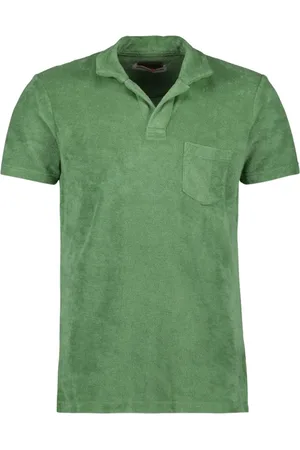 Orlebar Brown Hombre, Camisetas, Verde, Talla: M