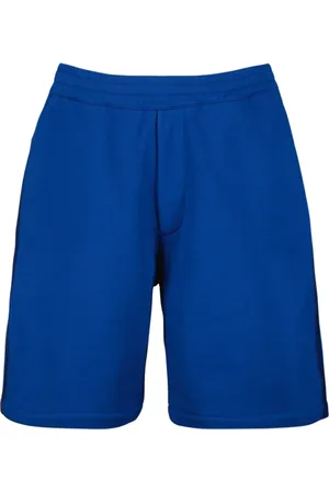 Alexander McQueen Hombre, Pantalones cortos, Azul, Talla: L