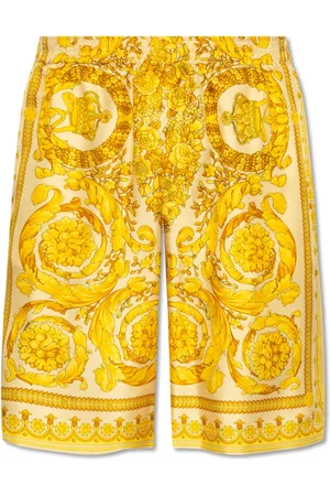 VERSACE Hombre, Pantalones cortos, Amarillo, Talla: L
