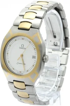 Omega Hombre, De segunda mano, Blanco, Talla: ONE Size