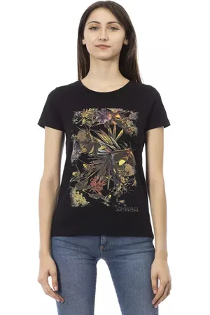 Trussardi Mujer, Camisetas, Negro, Talla: M