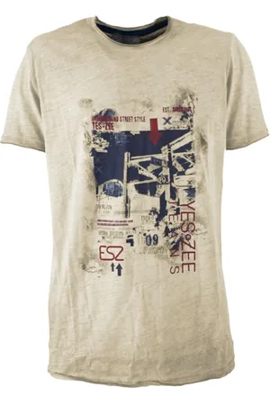 YES ZEE BY ESSENZA Hombre, Camisetas, , Talla: L
