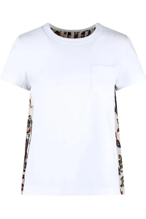 SACAI Mujer, Camisetas, Blanco, Talla: L