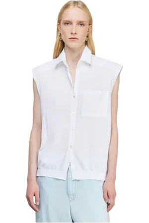 SEMICOUTURE Mujer, Chaquetas, Blanco, Talla: L