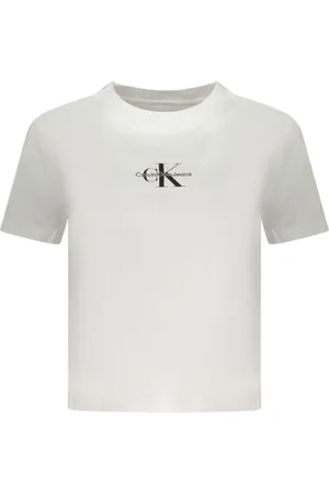 Calvin Klein Mujer, Camisetas, Blanco, Talla: S