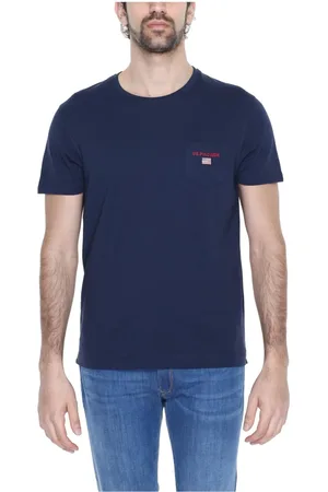 U.S. Polo Assn. Hombre, Camisetas, Azul, Talla: M