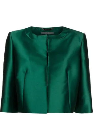 Alberta Ferretti Mujer, Chaquetas, Verde, Talla: M