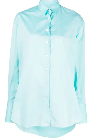 Finamore Mujer, Blusas y Camisas, Azul, Talla: M