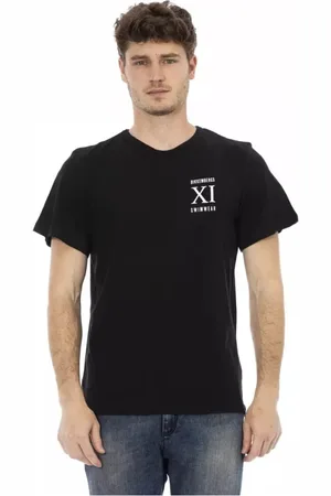 Bikkembergs Hombre, Camisetas, Negro, Talla: S