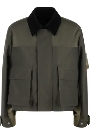 SACAI Mujer, Chaquetas, Verde, Talla: M