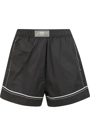 Ganni Mujer, Pantalones cortos, Negro, Talla: S