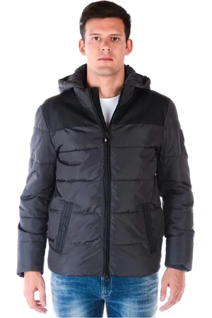 EA7 Hombre, Chaquetas, Gris, Talla: 2XL