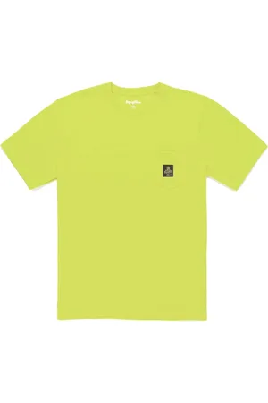 RefrigiWear Hombre, Camisetas, Amarillo, Talla: S