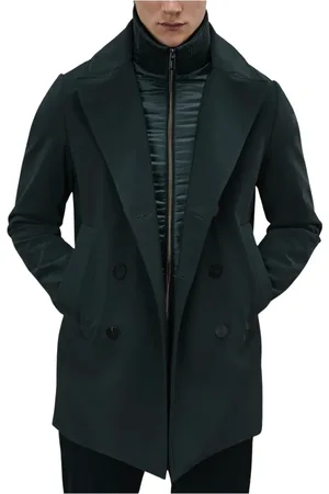 RRD Hombre, Abrigos, Verde, Talla: L