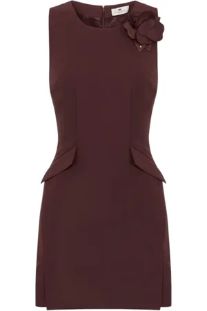 Elisabetta Franchi Mujer, Vestidos, Marrón, Talla: S