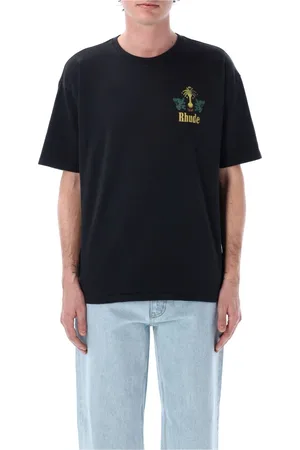 Rhude Hombre, Camisetas, Negro, Talla: S