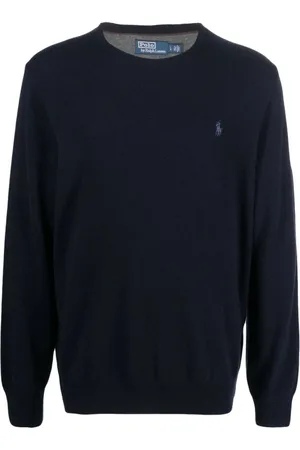 Ralph Lauren Hombre, Jerseys, Azul, Talla: L