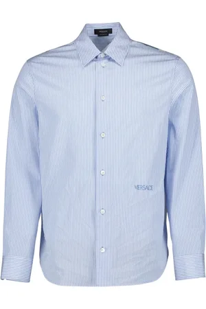 VERSACE Hombre, Camisas, Azul, Talla: S