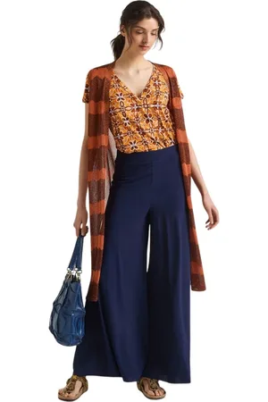 Maliparmi Mujer, Pantalones, Azul, Talla: M