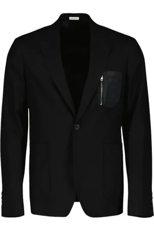 Alexander McQueen Hombre, Chaquetas, Negro, Talla: L
